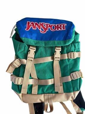 JanSport Mini Skip Pack Jelly Kelly Backpack
